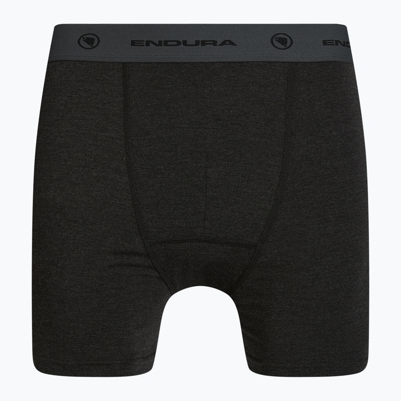 Pánske cyklistické boxerky Endura 2 páry antracit 2