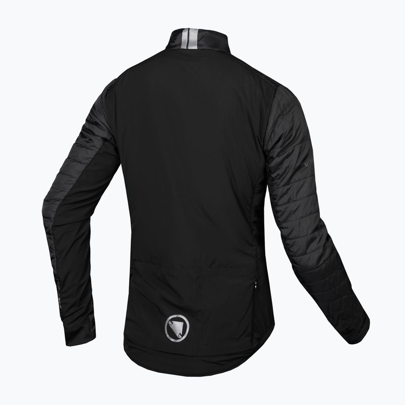 Pánska cyklistická bunda Endura Pro Primaloft II čierna 4