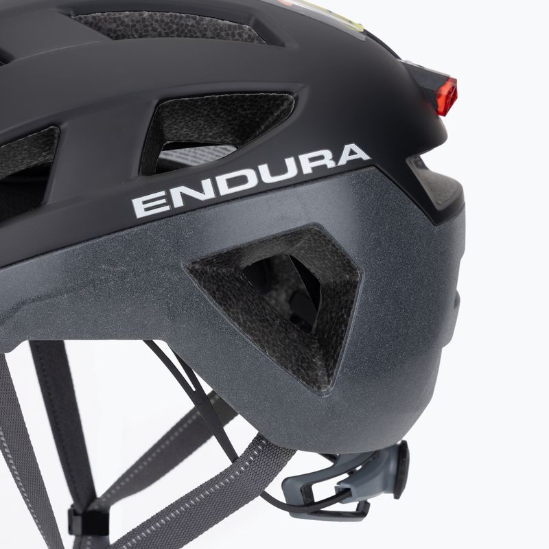 Cyklistická prilba Endura Urban Luminite black 7