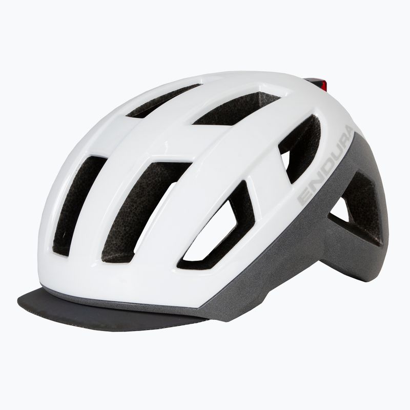 Cyklistická prilba Endura Urban Luminite white