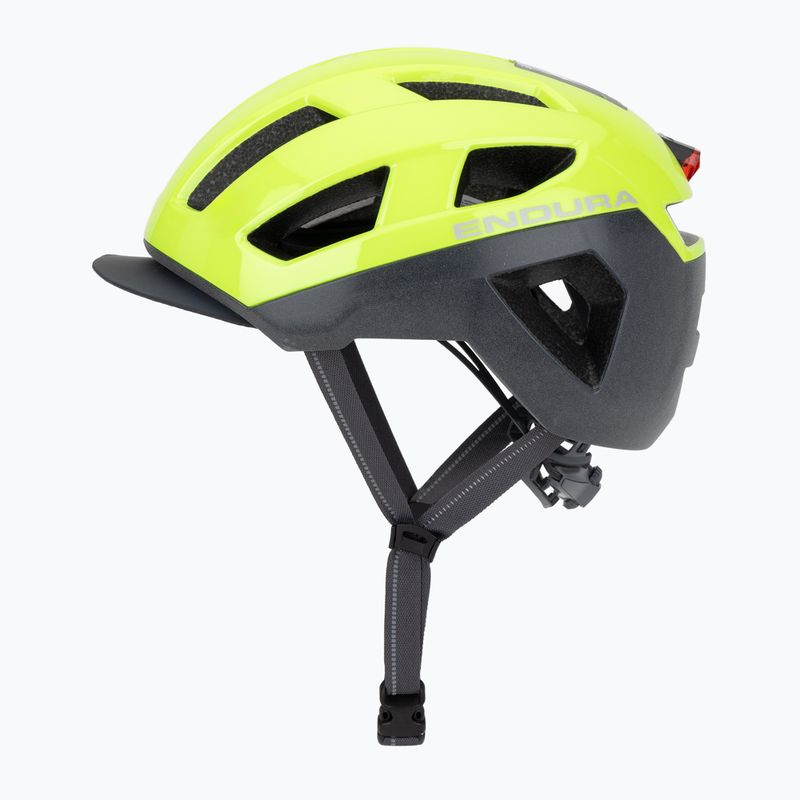 Cyklistická prilba Endura Urban Luminite hi-viz yellow 3