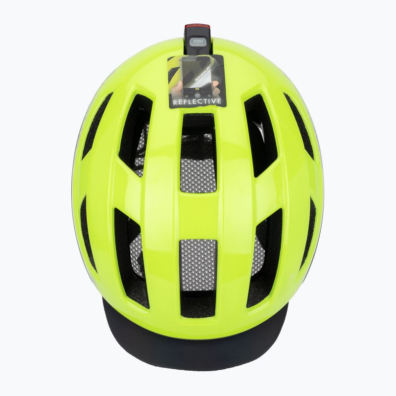 Cyklistická prilba Endura Urban Luminite hi-viz yellow 6