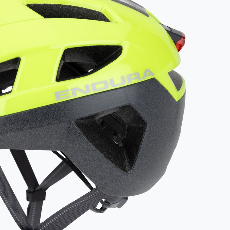 Cyklistická prilba Endura Urban Luminite hi-viz yellow 7