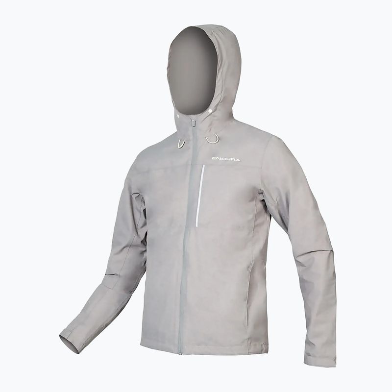 Pánska cyklistická bunda Endura Hummvee Waterproof Hooded fossil 6