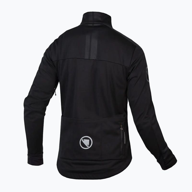 Pánska cyklistická bunda Endura Windchill II black 8