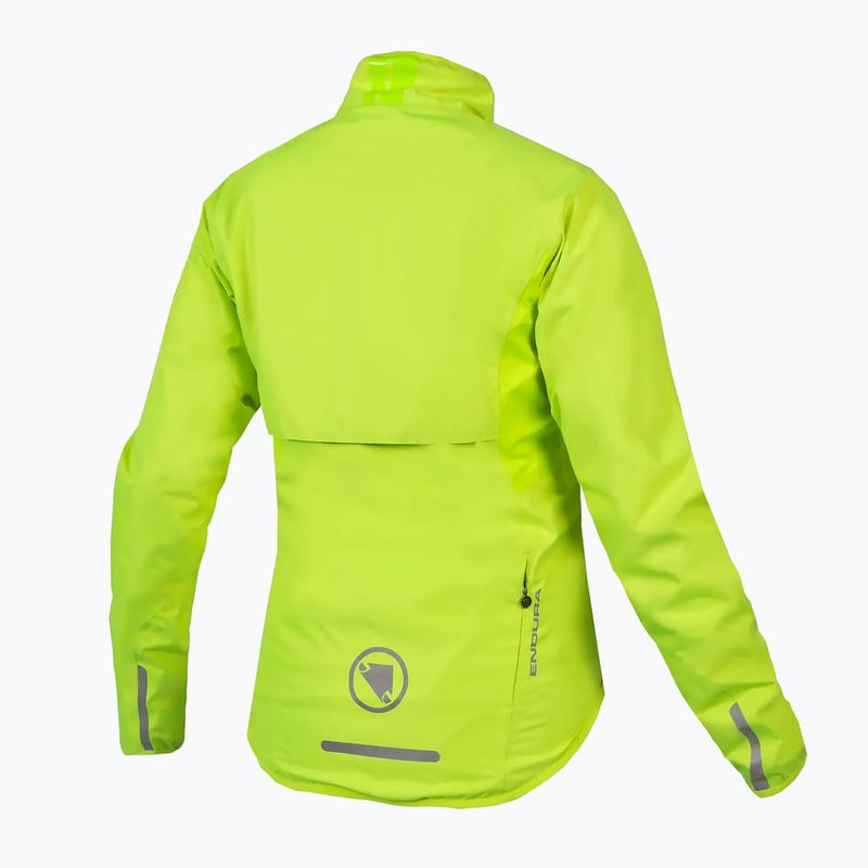 Dámska cyklistická bunda Endura Xtract II hi-viz yellow 2