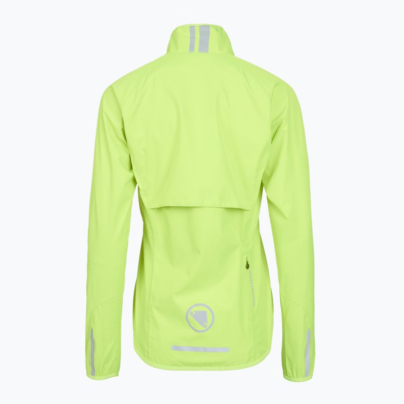 Dámska cyklistická bunda Endura Xtract II hi-viz yellow 2