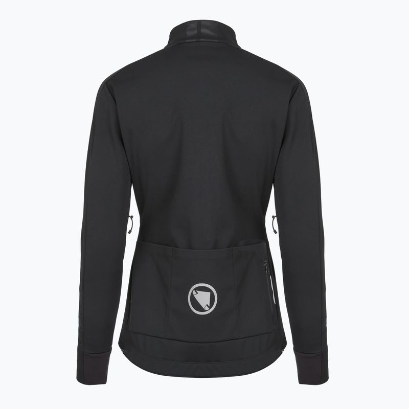 Dámska cyklistická bunda Endura Windchill II black 2