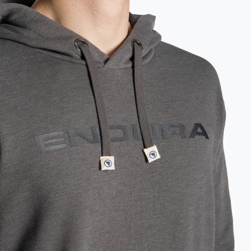 Pánska mikina Endura One Clan Hoodie šedá 3