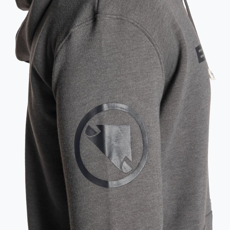 Pánska mikina Endura One Clan Hoodie šedá 4