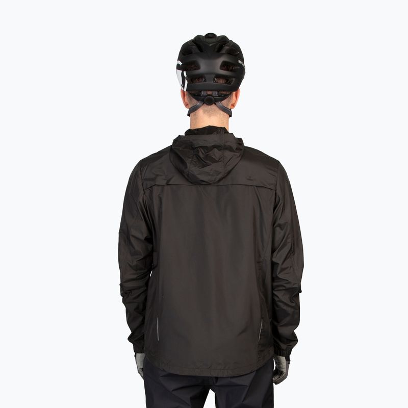 Pánska cyklistická bunda Endura Hummvee Windshell black 2