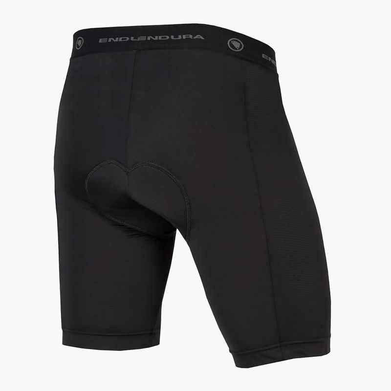 Pánske cyklistické šortky Endura Padded Liner II black 5