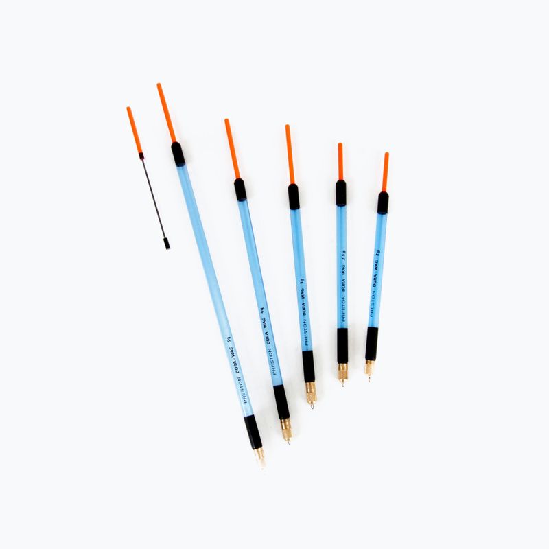 Preston Dura Wag Adjustable Straight + Inserts blue DWSAI/2 waggler float