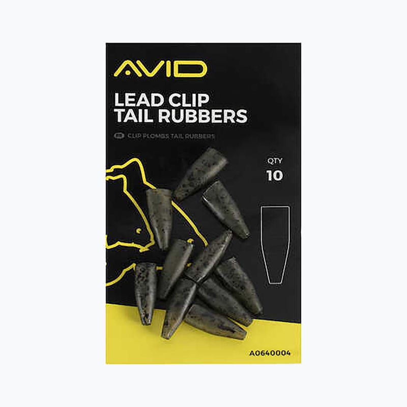 Avid Carp Tail Gumové chrániče bezpečnostných klipov 10 ks. Kamufláž A0640004 2