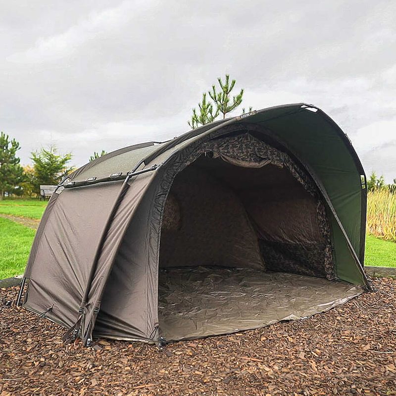 Avid Carp HQ Dual Layer Bivvy One Man stan zelený 4