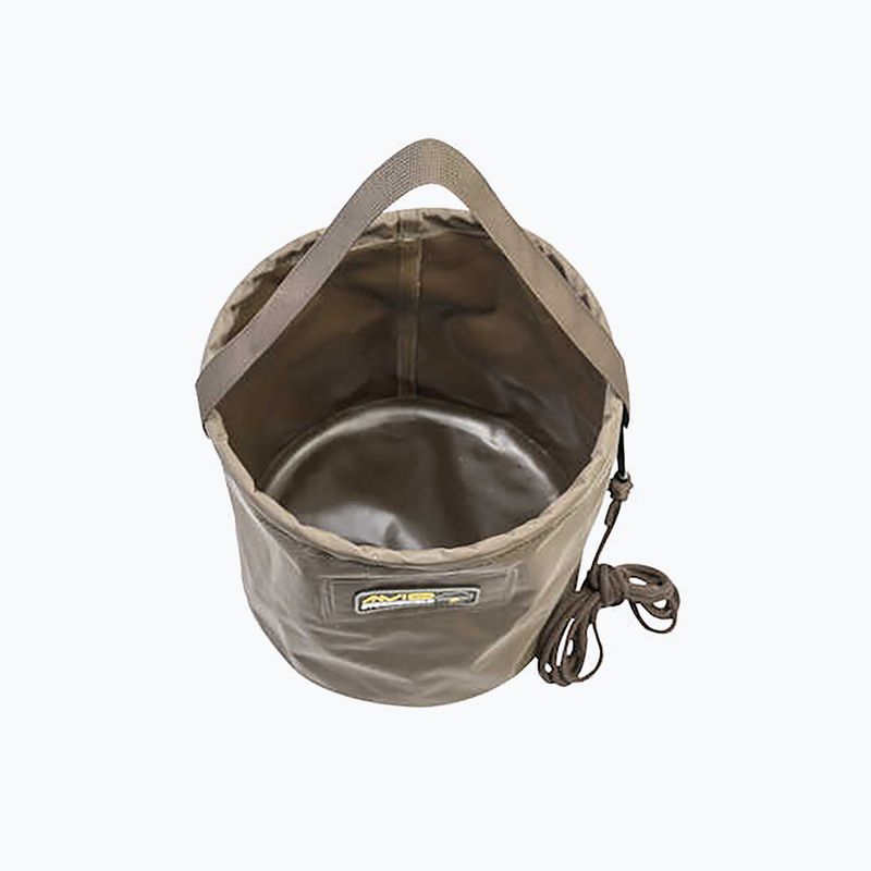 Avid Carp Stromshield skladacie vedro hnedé A0430042 3