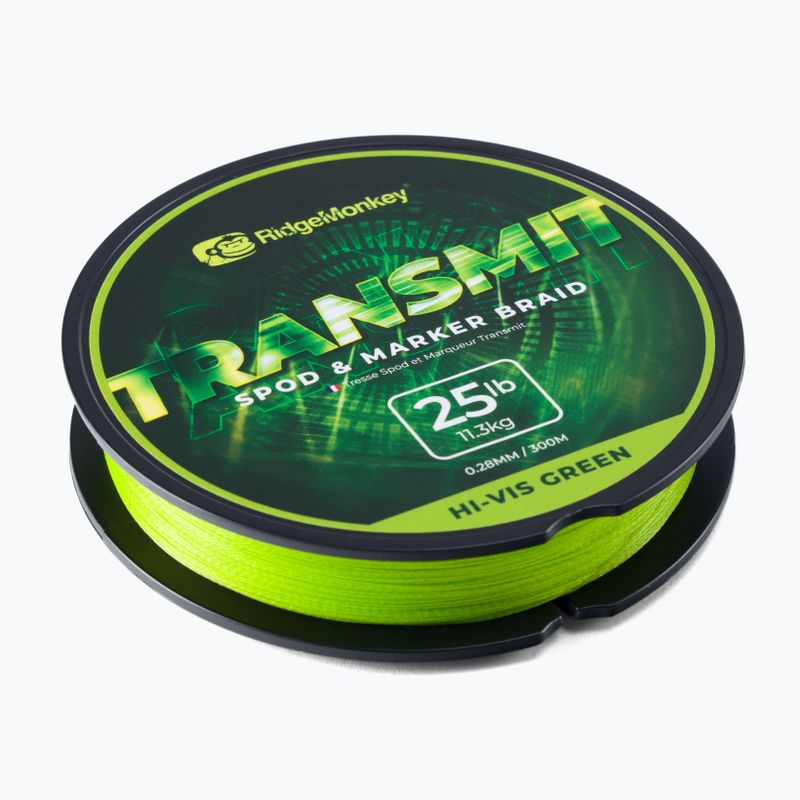 Ridge Monkey Transmit carp braid Spod and Marker Braid yellow RMT190