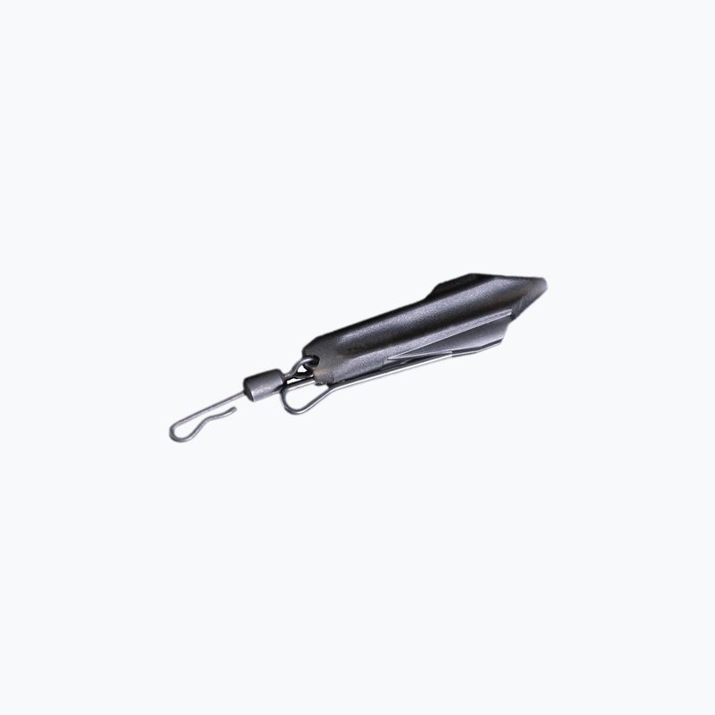Ridge Monkey Connexion Uni Lead Clip Silt 5 ks klip na kapra čierny RMT103