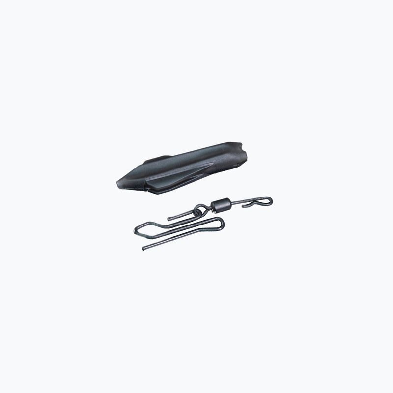 Ridge Monkey Connexion Uni Lead Clip Silt 5 ks klip na kapra čierny RMT103 3