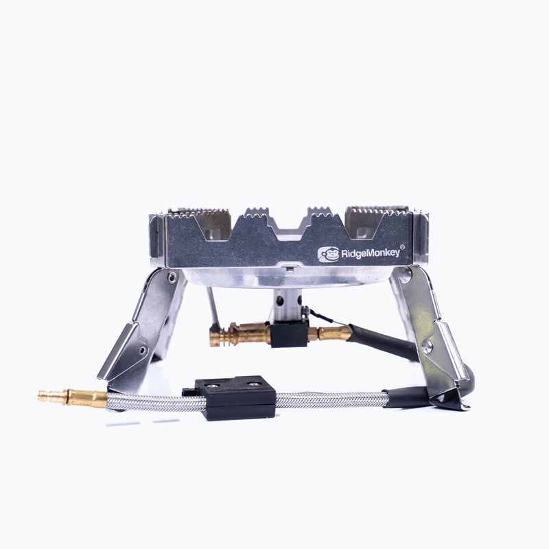 RidgeMonkey Quad Stove Pro silver RM183 horák