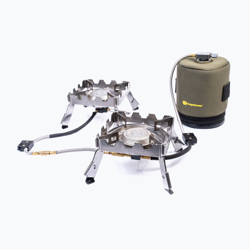 RidgeMonkey Quad Connect Pro Full Kit strieborný RM186 horák