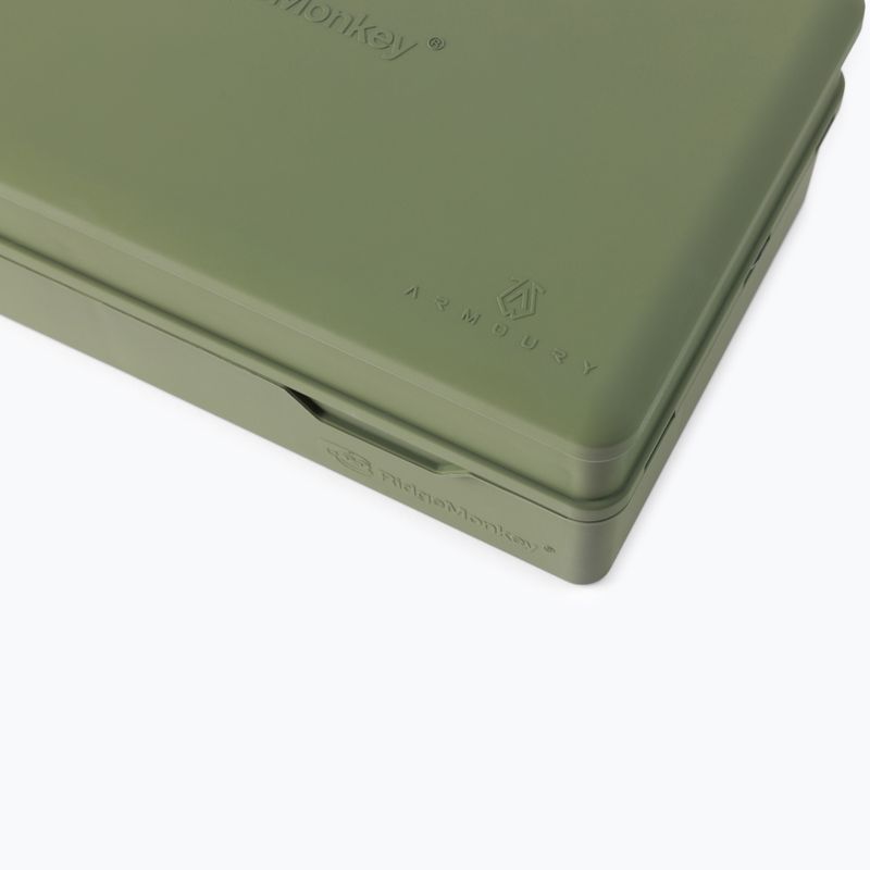Rybársky organizér RidgeMonkey Armoury Tackle Box zelený RM421 4