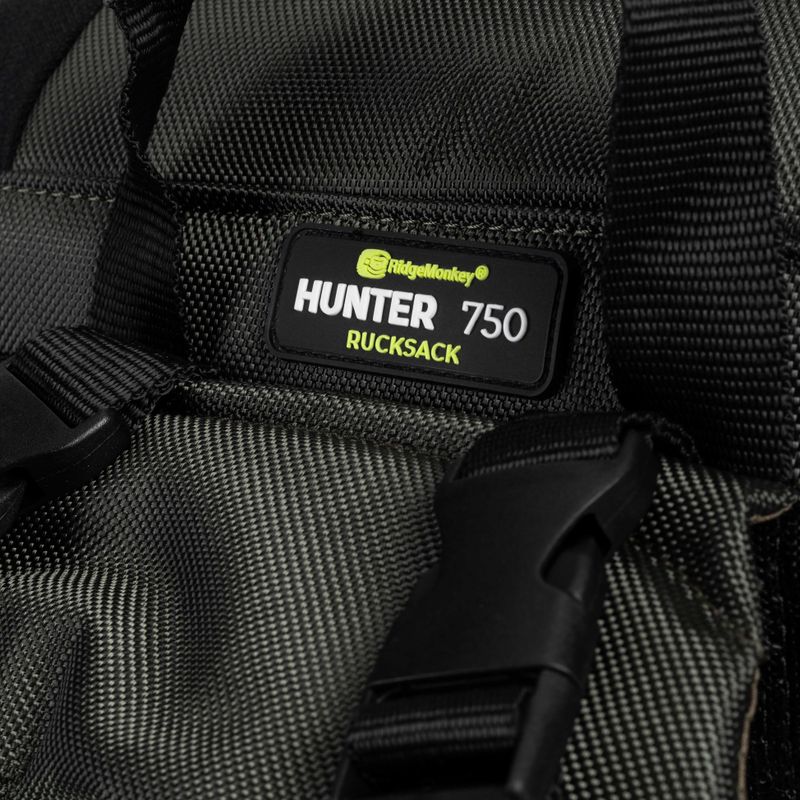 RidgeMonkey Hunter 750 Rucksack green RM505 batoh na návnadu 5