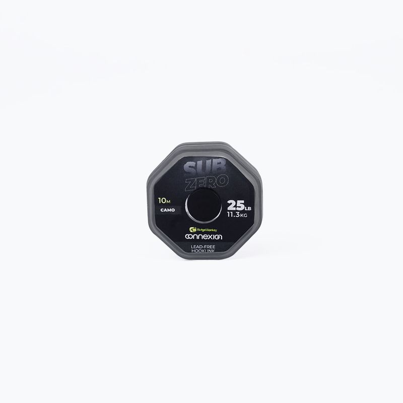 Ridge Monkey Connexion kaprový oplet Subzero Lead Free Hooklink zelený RMT322