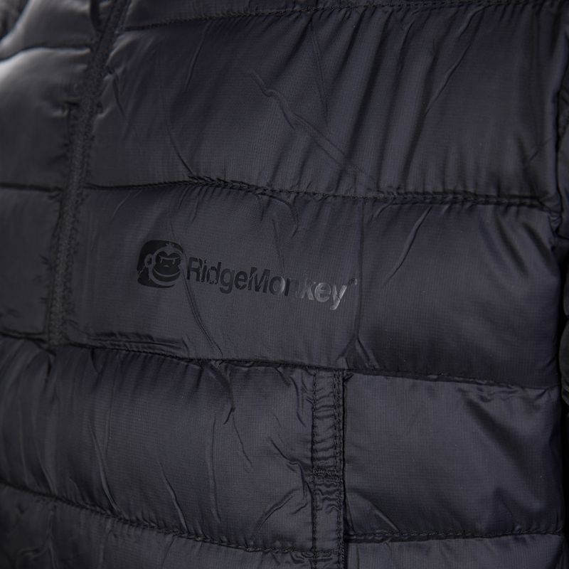 RidgeMonkey pánska rybárska bunda Apearel K2Xp Compact Coat black RM559 3