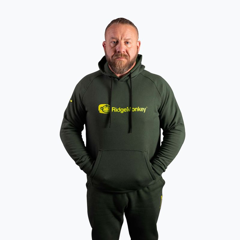 Pánska rybárska mikina Ridgemonkey Apearel Heavyweight Hoody green RM623