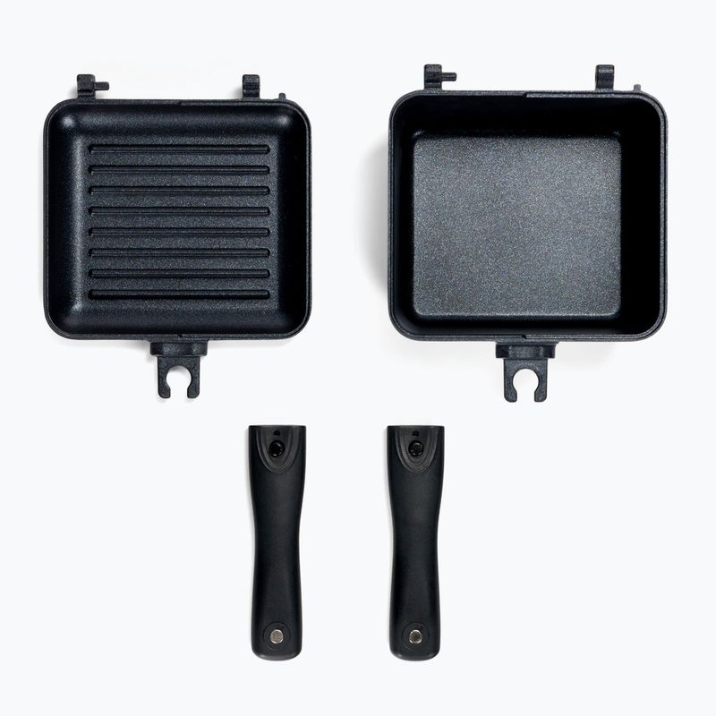 Súprava RidgeMonkey Connect Mini Pan & Griddle black MMP PG 3