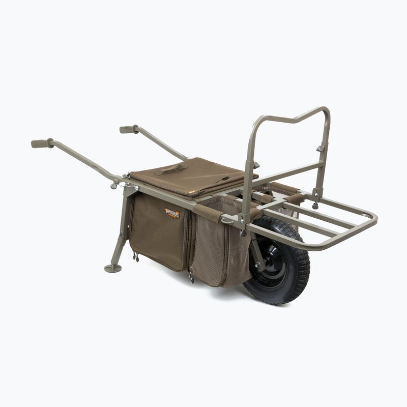 Fox Explorer Barrow Deluxe vozík na prepravu kaprov zelený CTR013