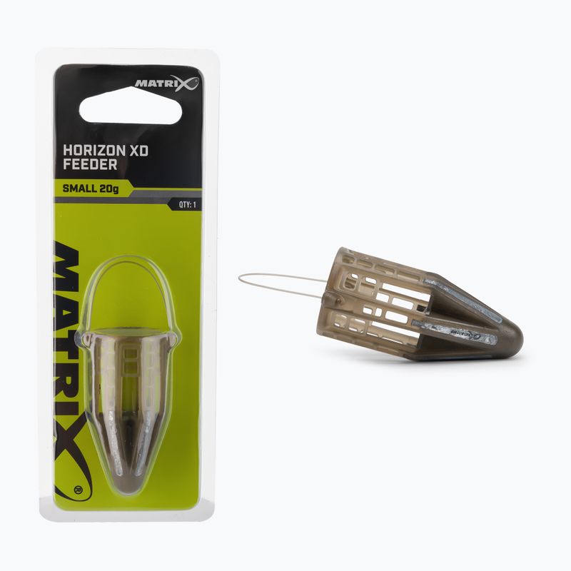 Matrix Horizon XD Feeder zlatý košík na mletú návnadu GFR189