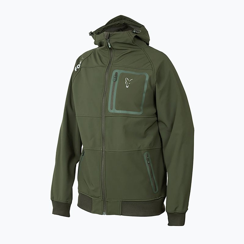 Fox International Collection Shell Hoodie Green Rybárska bunda CCL093