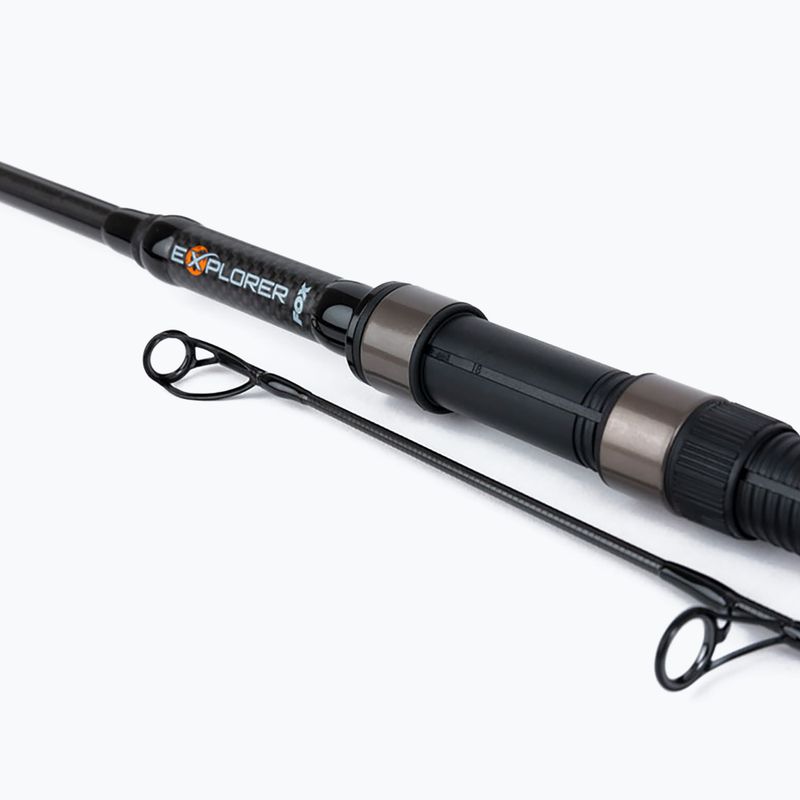 Kaprový prút Fox Explorer Spod - Marker Full Shrink 8-10 ft čierny CRD314 8