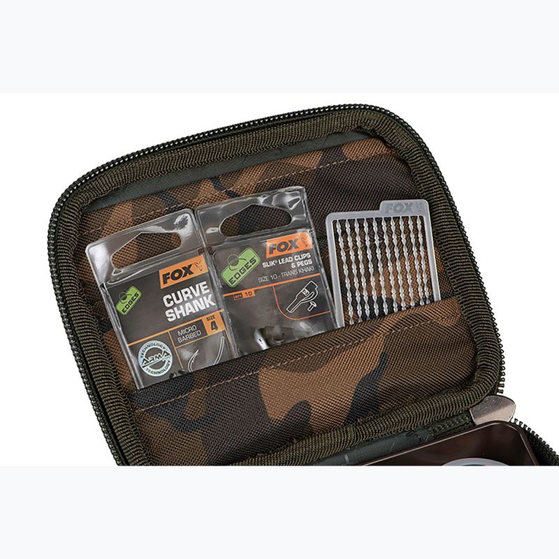 Vak na kapry Fox International Camolite Rigid Lead & Bits Kompaktná kamuflážová 3