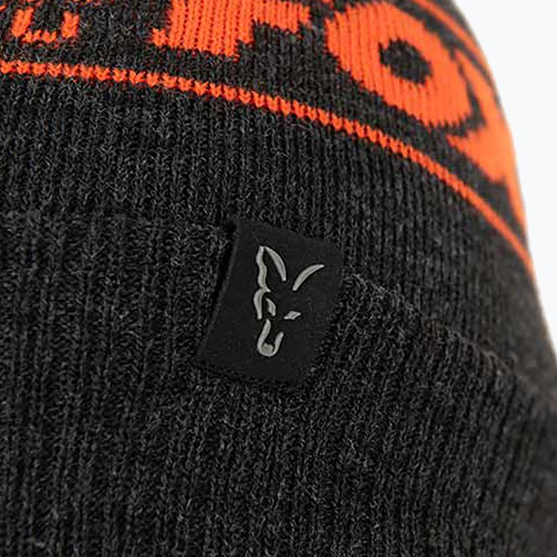 Zimná čiapka Fox International Collection Bobble black/orange 8