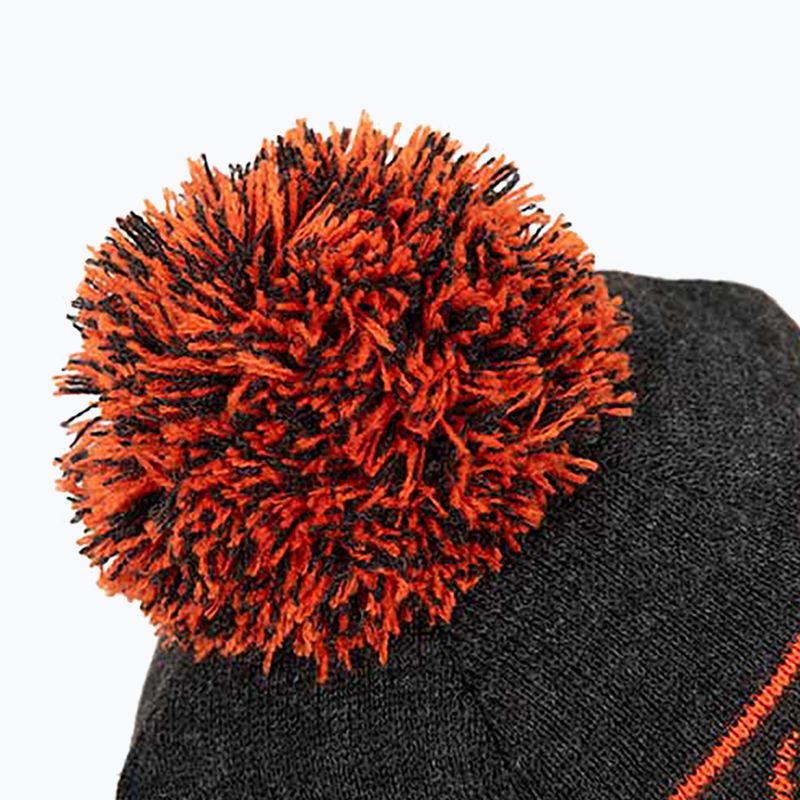 Zimná čiapka Fox International Collection Bobble black/orange 9