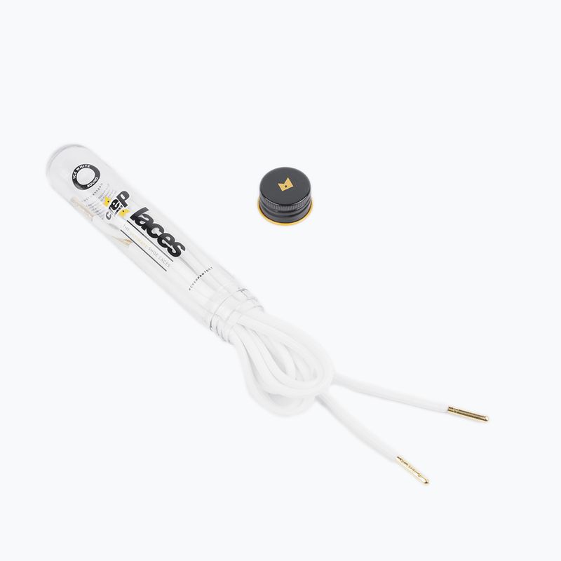 Šnúrky do topánok Crep Laces Round white 2