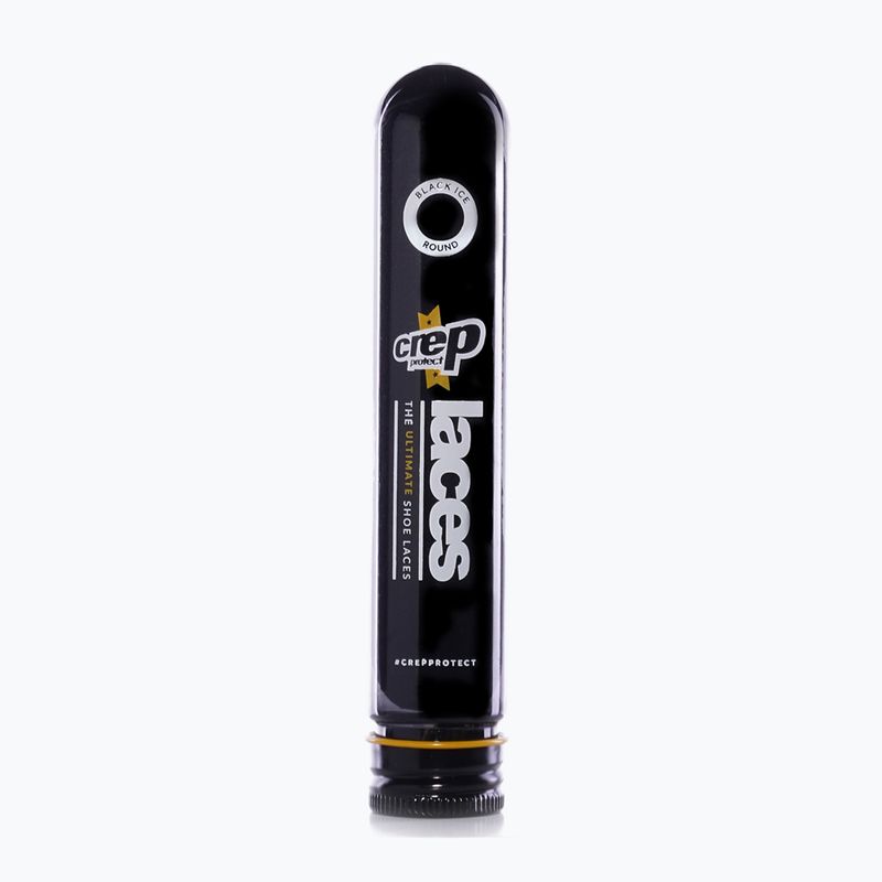 Šnúrky do topánok Crep Laces Round black