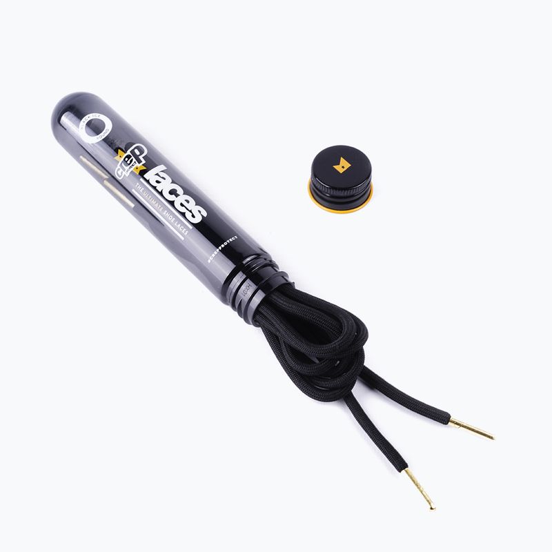 Šnúrky do topánok Crep Laces Round black 3