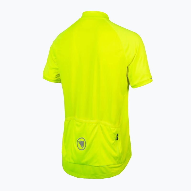 Pánsky cyklistický dres Endura Xtract II hi-viz yellow 6