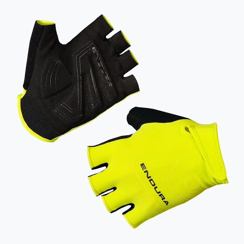 Pánske cyklistické rukavice Endura Xtract hi-viz yellow 5