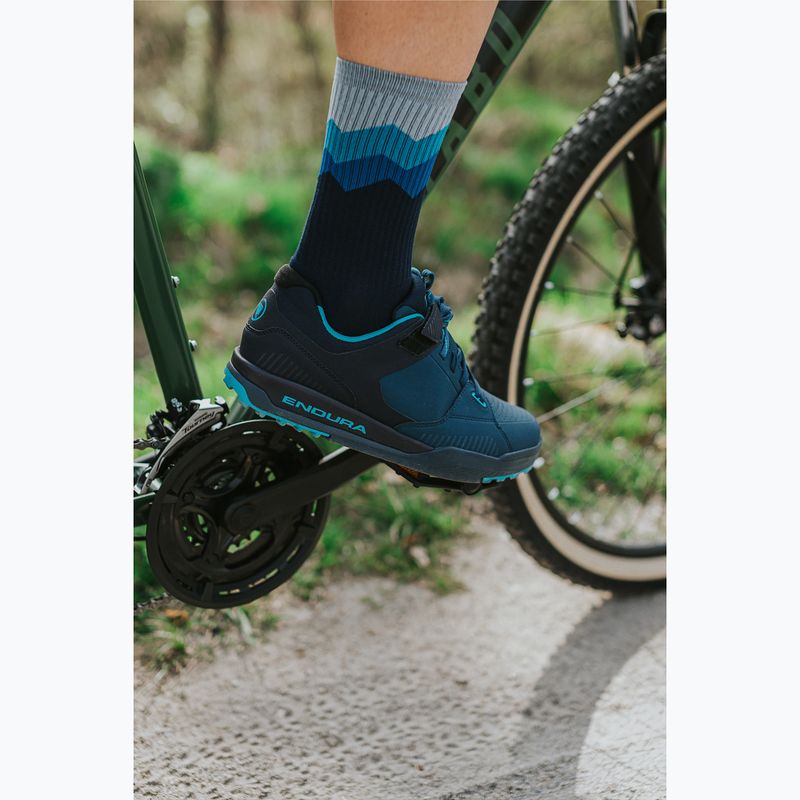Pánska MTB cyklistická obuv Endura MT500 Burner Clipless navy 3