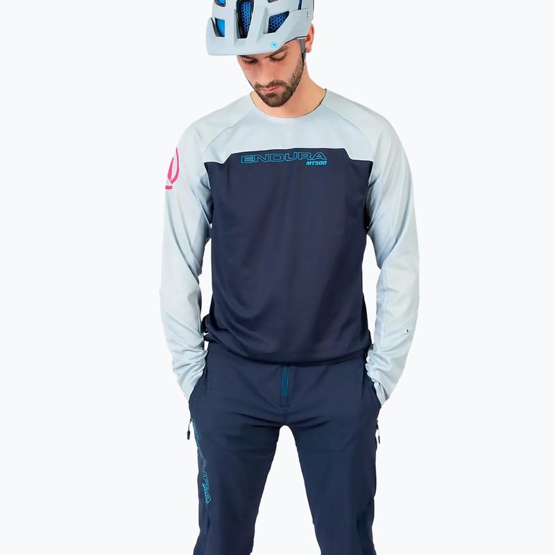 Endura MT500 Burner Short pánske cyklistické šortky ink blue 3