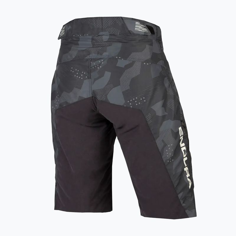 Pánske cyklistické šortky Endura Singletrack II Short black camo 7