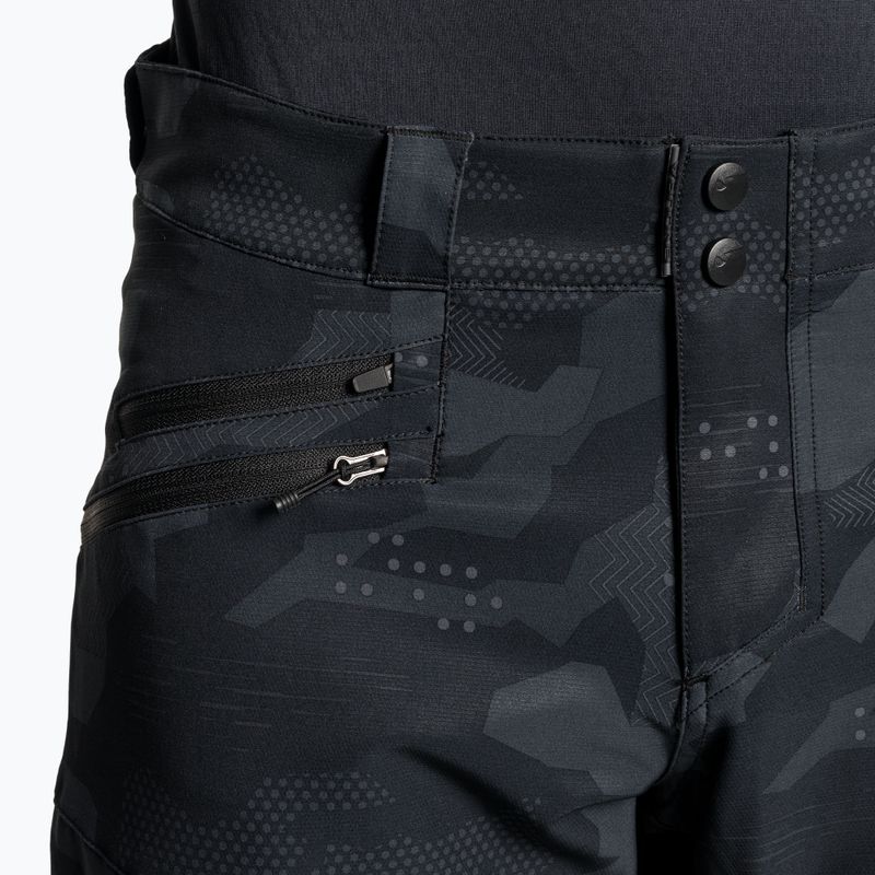 Pánske cyklistické šortky Endura Singletrack II Short black camo 5