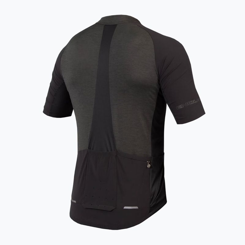 Pánsky cyklistický dres Endura GV500 Reiver S/S black 7