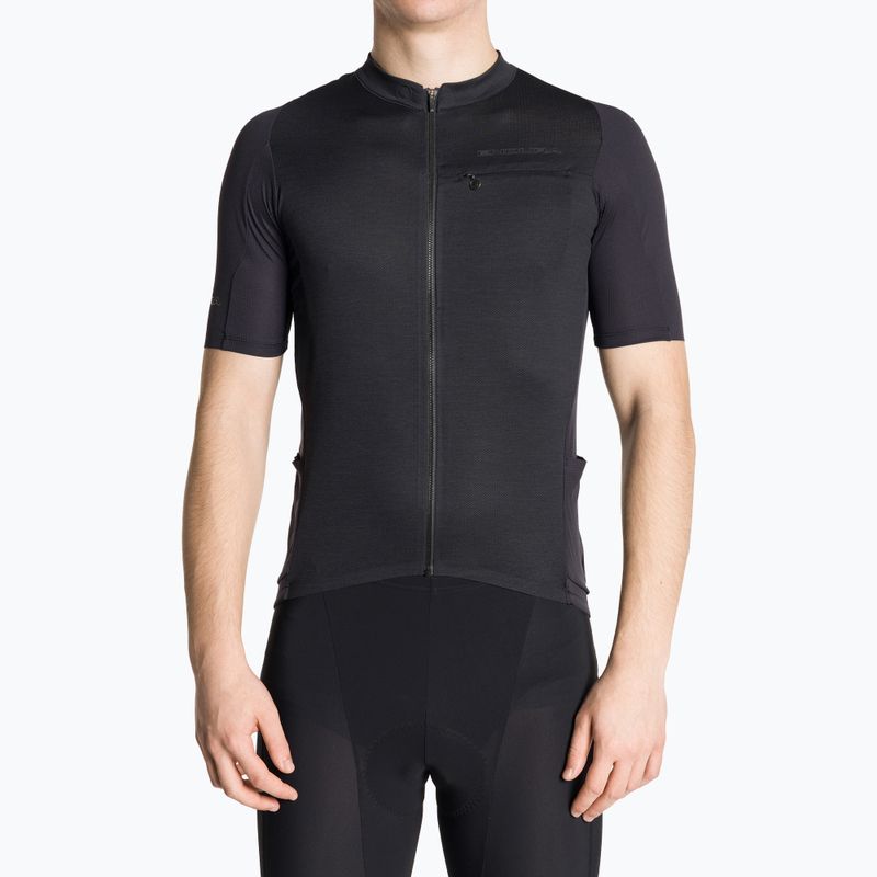 Pánsky cyklistický dres Endura GV500 Reiver S/S black