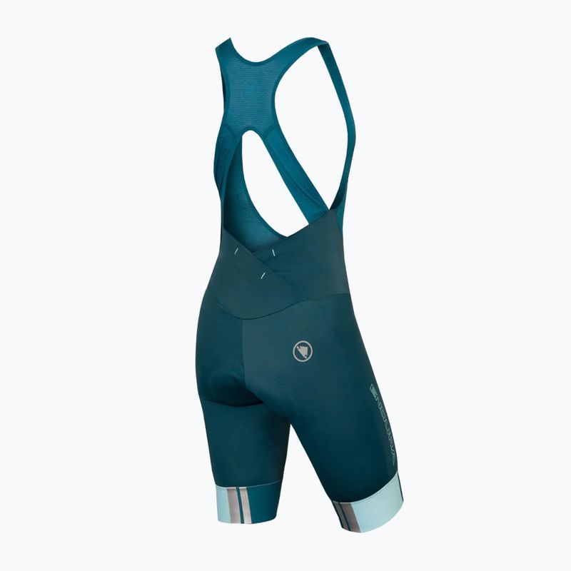 Dámske cyklistické kraťasy Endura FS260-Pro DS Bibshort kingfisher 2